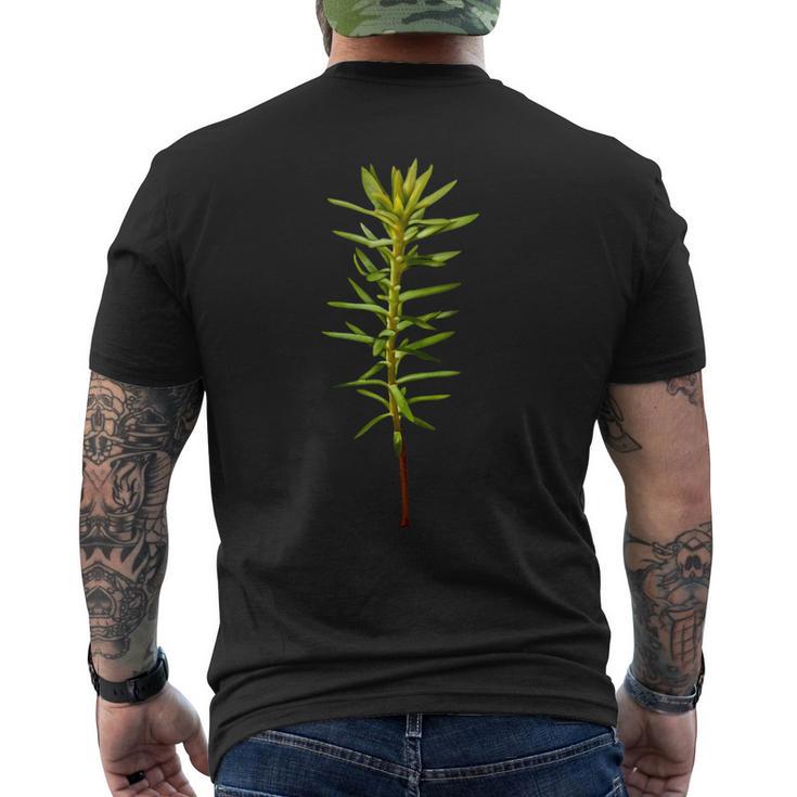 林業と森林再生 メンズTシャツ バックプリント