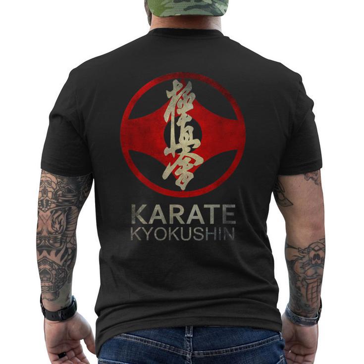 極真 Karate Kyokushin メンズTシャツ バックプリント
