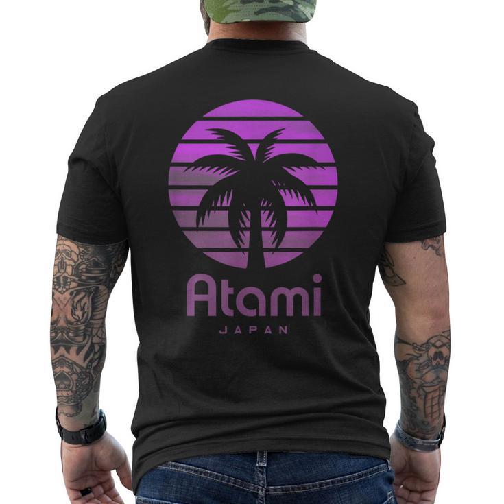 熱海 日本 レイセ メンズTシャツ バックプリント