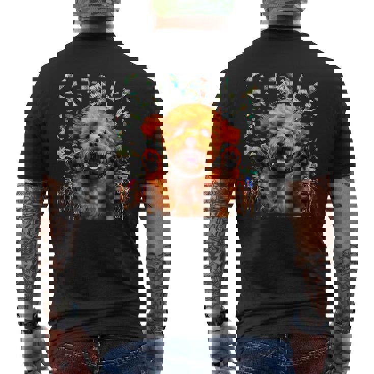 競馬 馬tシャツ 面白いtシャツ トイプードル 馬券 ウマ レース 馬 乗馬 競馬 メンズ おもしろグッズ ネタ 大人 メンズTシャツ バックプリント