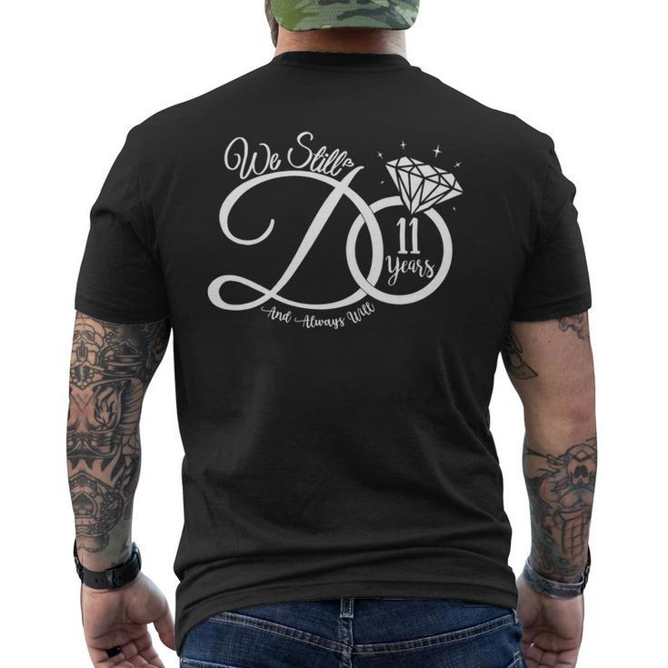 結婚11周年 Wetill Do 11歳 カップル 長袖tシャツ メンズTシャツ バックプリント