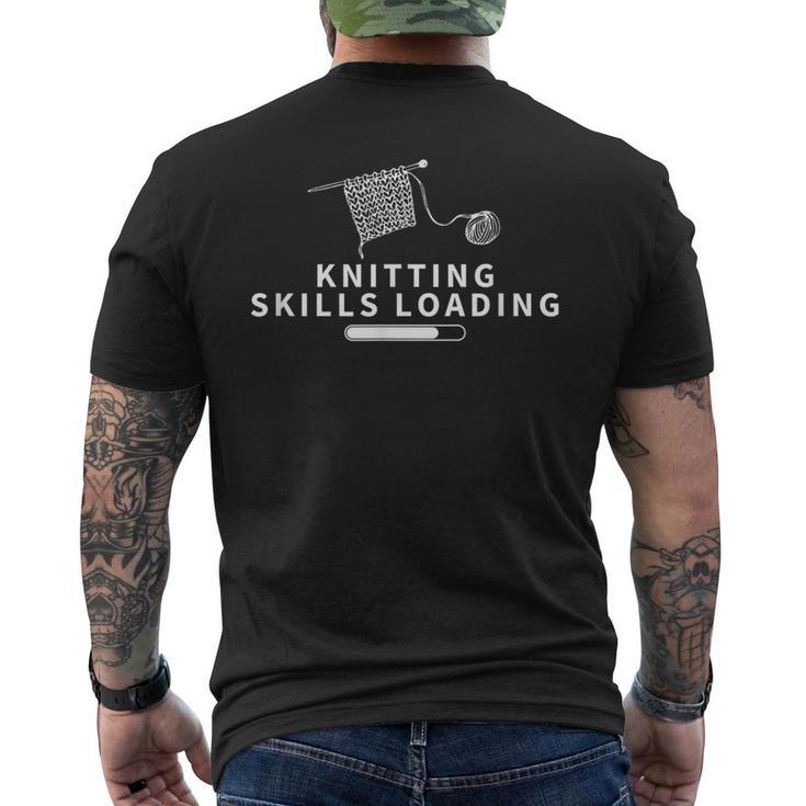 編み物 スキル 読み込み おもしろい 編み物 メンズTシャツ バックプリント
