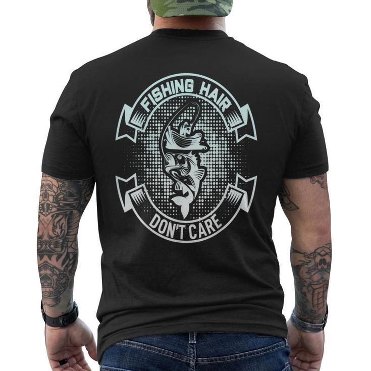 釣り人のための釣りの諺 Fishing Proverbs For Anglers メンズTシャツ バックプリント
