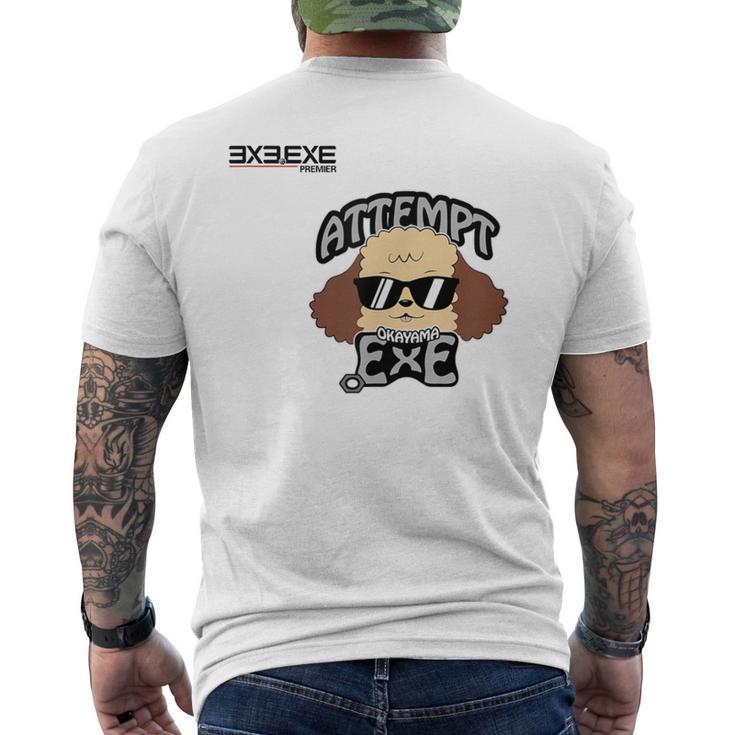 Attempt OkayamaExe_91_佐藤大成 メンズTシャツ バックプリント