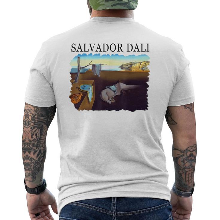 Daliによる記憶の永続性 メンズTシャツ バックプリント