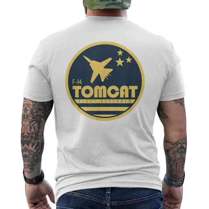 F-14 トムキャット メンズTシャツ バックプリント