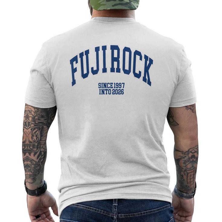Fuji Rock 2026 College Amazon Limited Orange メンズTシャツ バックプリント