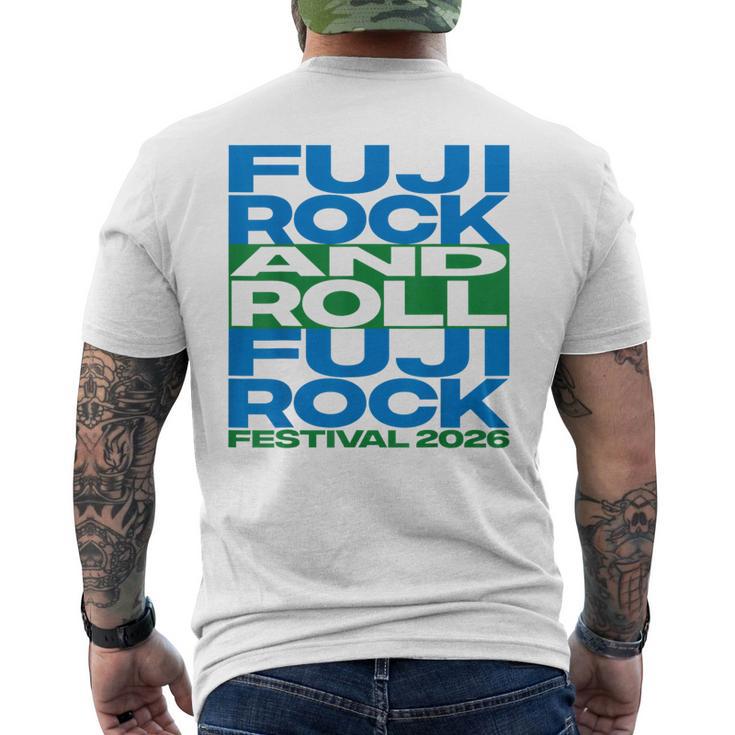 Fuji Rock And Roll 2026 Amazon Limited メンズTシャツ バックプリント