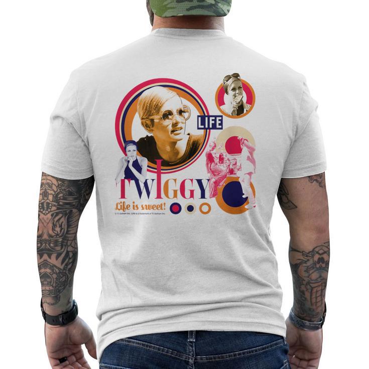 Life Picture Collection _ ツイッギー3 メンズTシャツ バックプリント