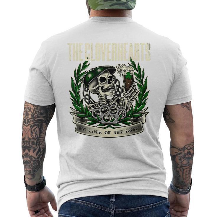 No Luck Of The Irish メンズTシャツ バックプリント