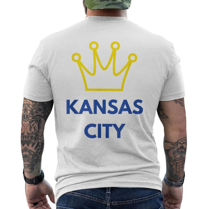 Royal Kc ファンカンザスシティクラウン メンズTシャツ バックプリント