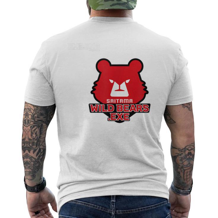 Saitama Wild BearsExe_5_菊池蓮 メンズTシャツ バックプリント