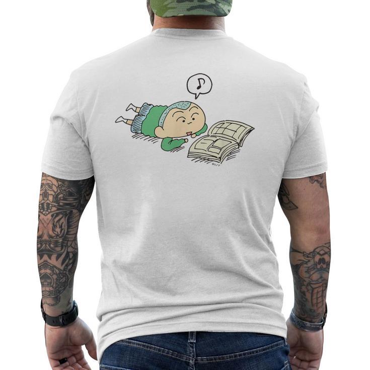 【まんが】クレヨンしんちゃん ごきげんマサオくん メンズTシャツ バックプリント