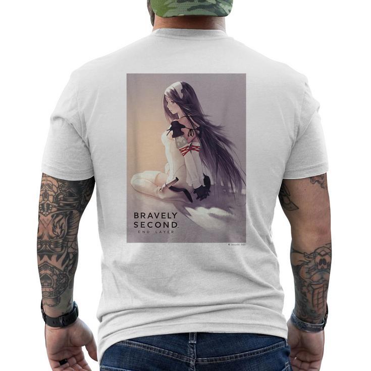 【公式】ブレイブリーセカンド：アニエス メンズTシャツ バックプリント