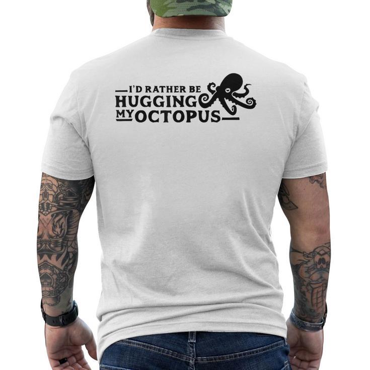 オクトパスシャツ メンズTシャツ バックプリント