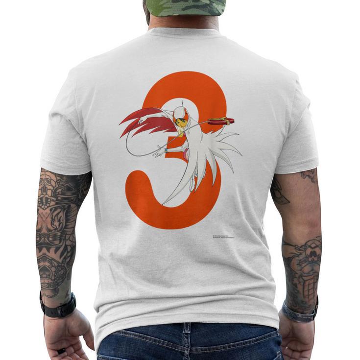 ガッチャマン L メンズTシャツ バックプリント