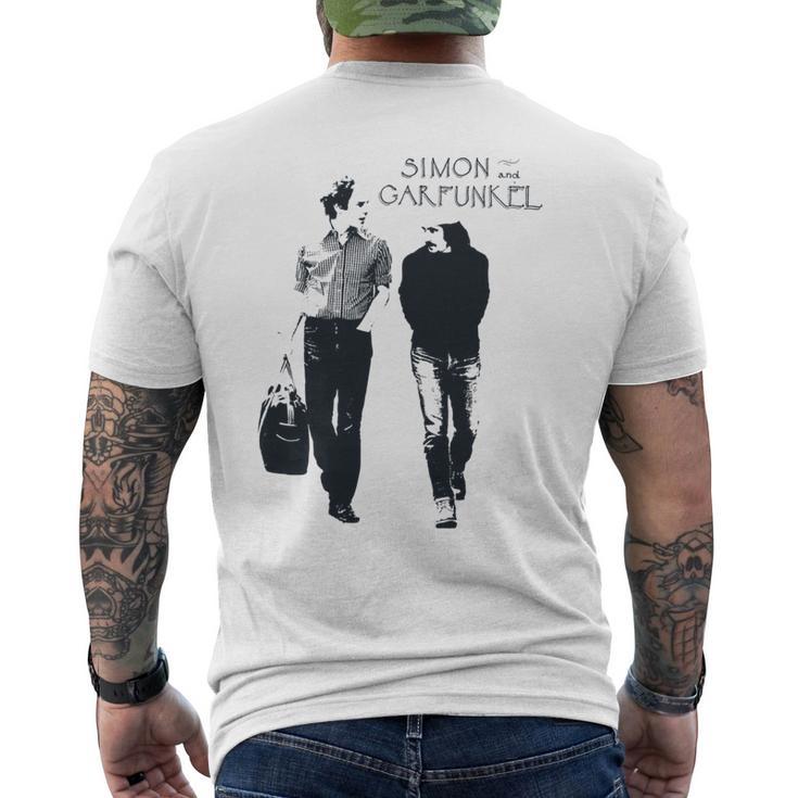 サイモン&ガーファンクル ウォーキング 長袖tシャツ メンズTシャツ バックプリント
