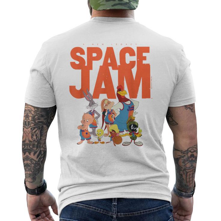 スペースジャム メンズTシャツ バックプリント