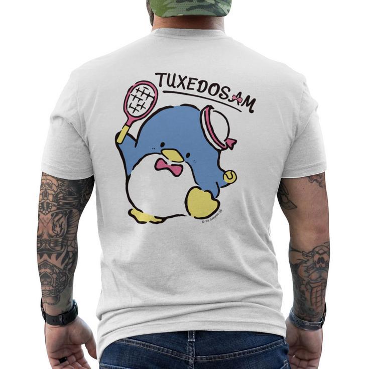 タキシードサム テニス 長袖tシャツ メンズTシャツ バックプリント