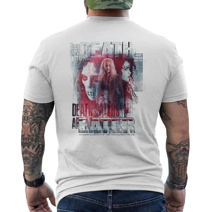 ハリーポッター ハロウィンデザイン デスイーター メンズTシャツ バックプリント