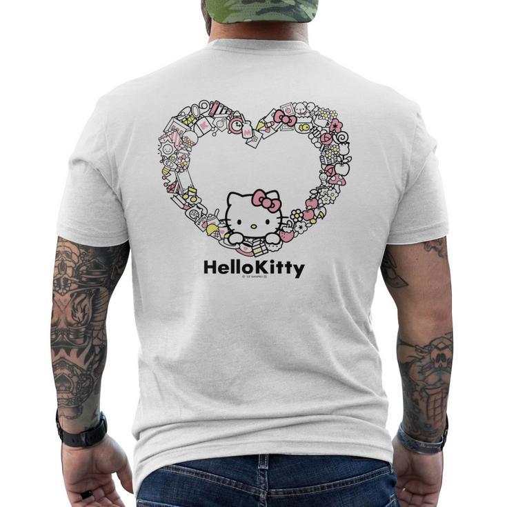 ハローキティ Usデザイン ハート 長袖tシャツ メンズTシャツ バックプリント