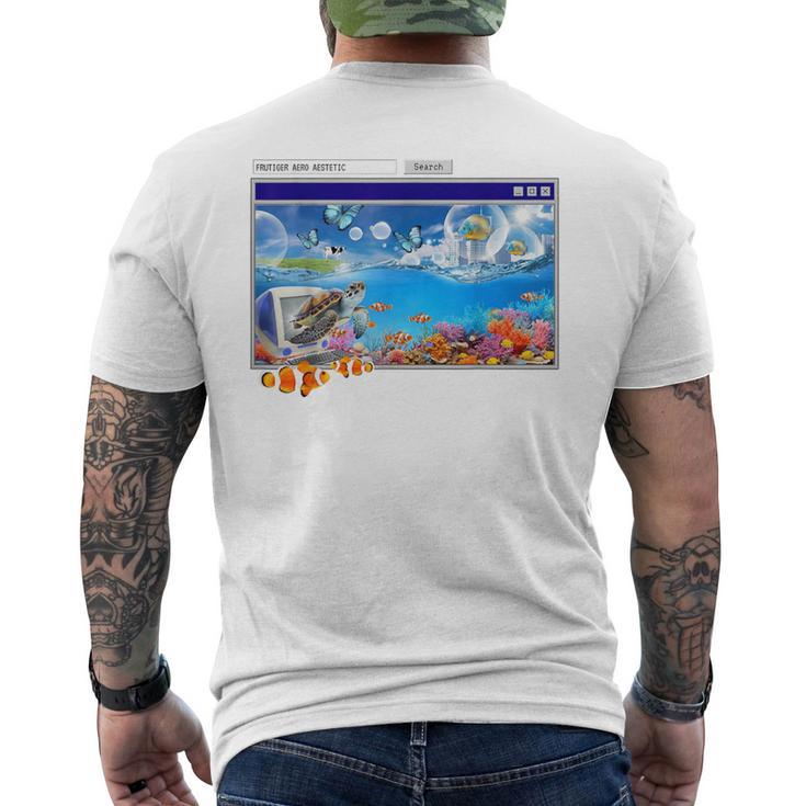 フルーティーガーエアロ Y2k 2000年代 メンズTシャツ バックプリント