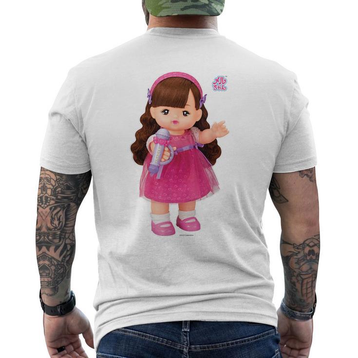 メルちゃんのおともだち うたちゃん Bigプリント メンズTシャツ バックプリント