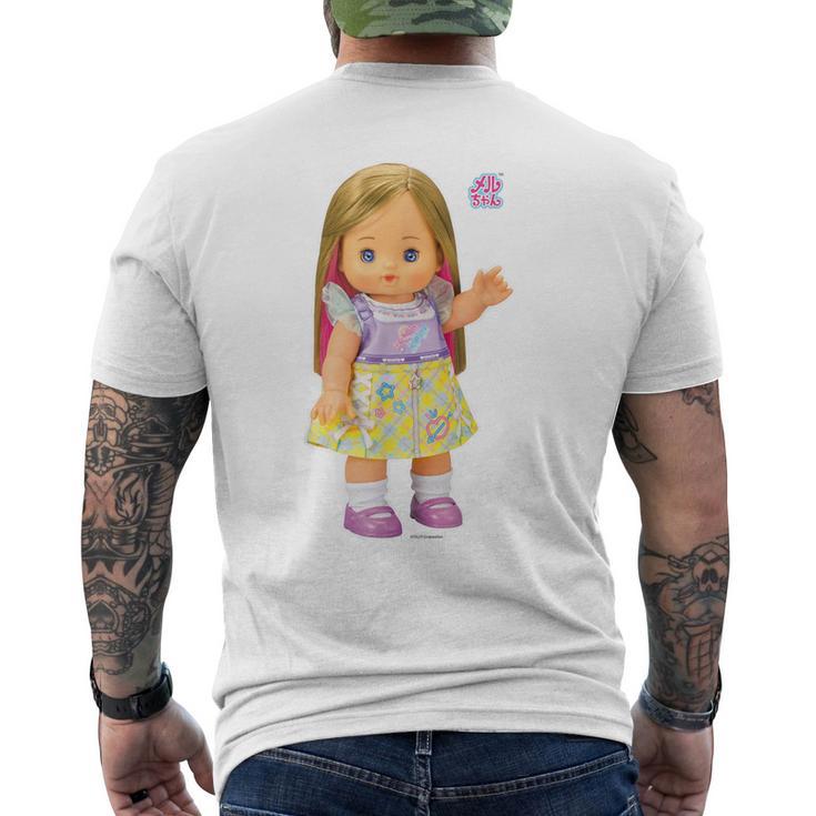 メルちゃんのおともだち ネオりん Bigプリント メンズTシャツ バックプリント