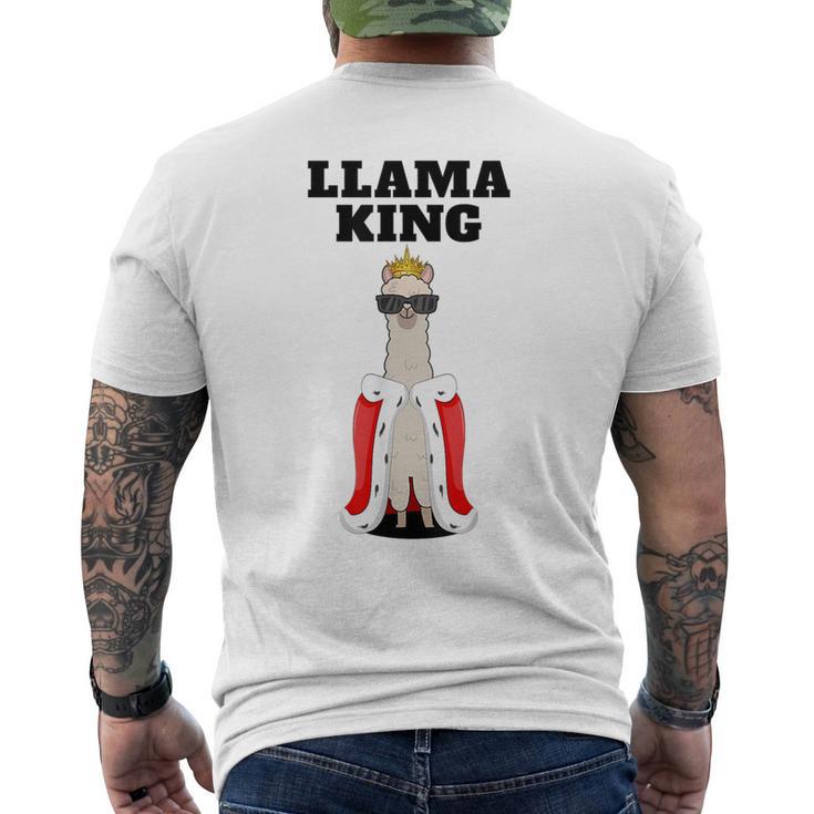 ラマキング メンズTシャツ バックプリント
