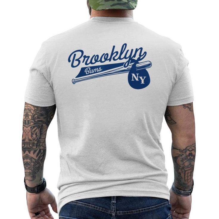レトロ ブルックリン バムス ニューヨーク 野球 エベッツ フィールド メンズTシャツ バックプリント