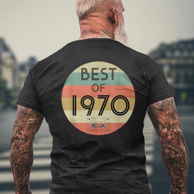 1970年生まれの1970年最高の誕生日プレゼント メンズTシャツ バックプリント 高齢者への贈り物