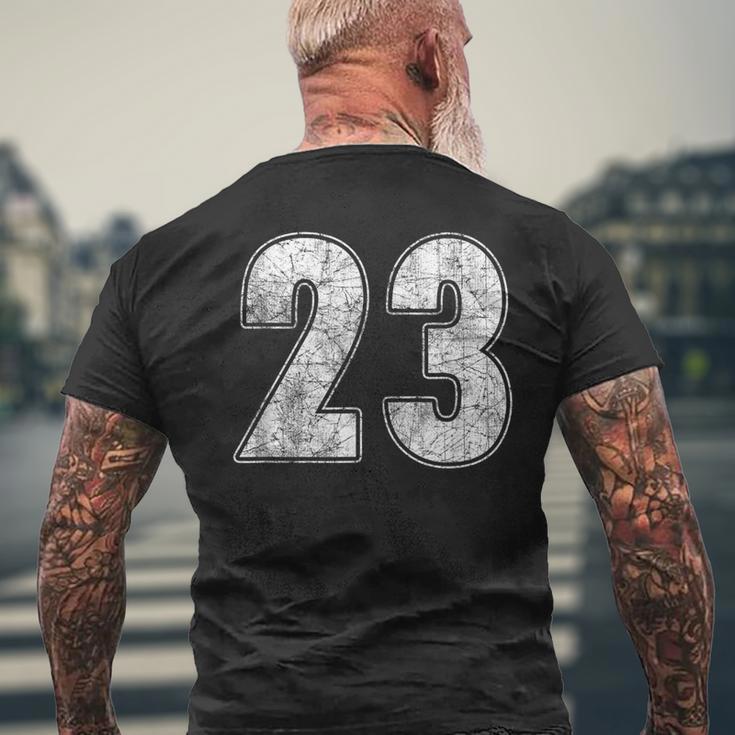 23 ジャージ ナンバー23 ユニフォーム 大ファン好きな選手 メンズTシャツ バックプリント 高齢者への贈り物