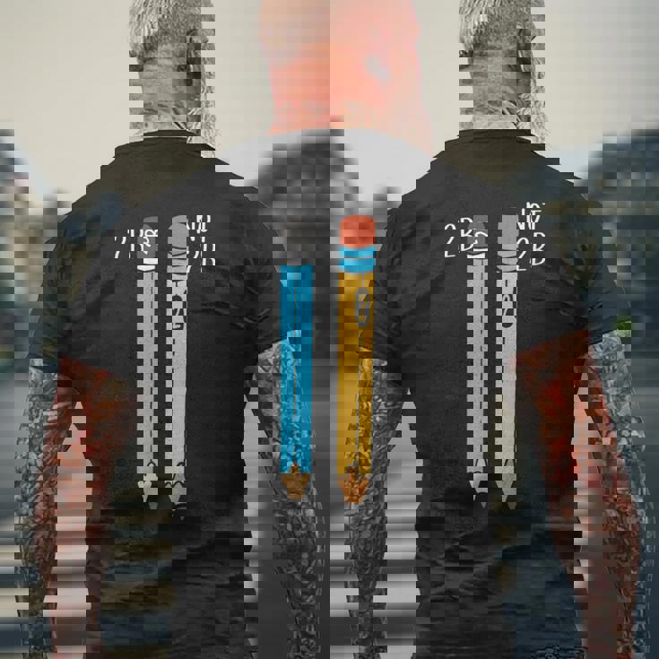 2Bまたは2b エンジニア メンズTシャツ バックプリント 高齢者への贈り物