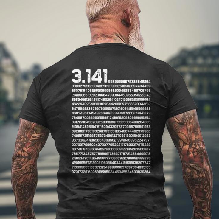 314 円周率の日 数学 非合理数 円周率 長袖tシャツ メンズTシャツ バックプリント 高齢者への贈り物