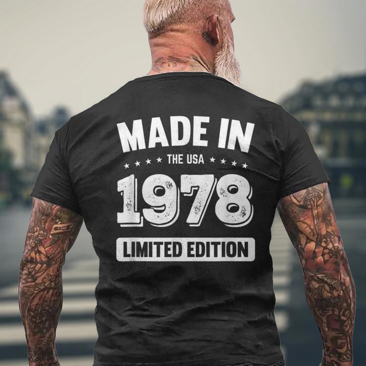 40歳の誕生日ギフトtシャツ Made In 1978 1978 シャツ メンズTシャツ バックプリント 高齢者への贈り物