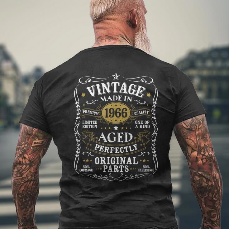 60歳の誕生日プレゼント ヴィンテージ 1966年 男性 面白い 60歳 1966年 メンズTシャツ バックプリント 高齢者への贈り物