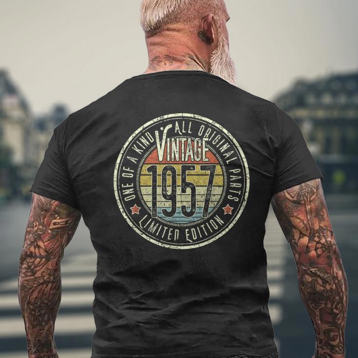 69歳 ヴィンテージ 1957年限定版 69歳の誕生日 メンズTシャツ バックプリント 高齢者への贈り物