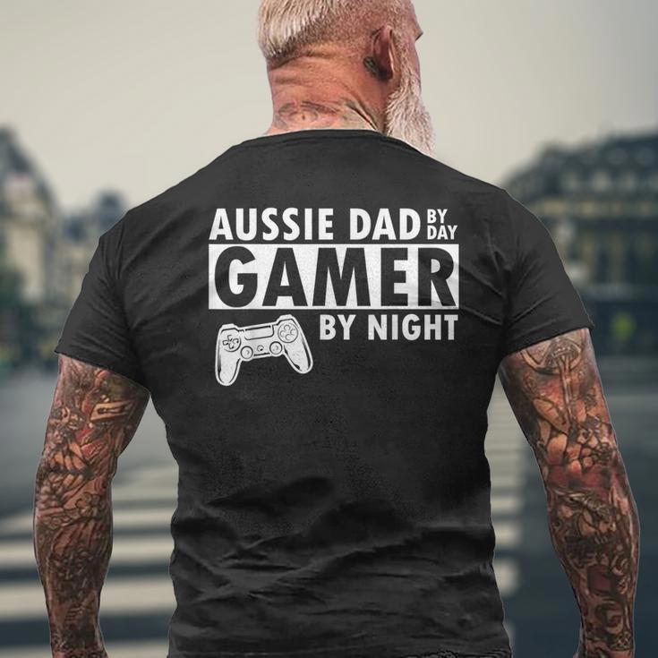 Aussie Dad Cool Regali Per Papà Pastore Australiano Per Papà T-shirt da uomo con stampa posteriore Regalos para ancianos