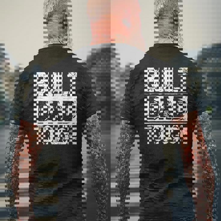 Built Dad Tough 父の日trong Daddy aying メンズTシャツ バックプリント 高齢者への贈り物