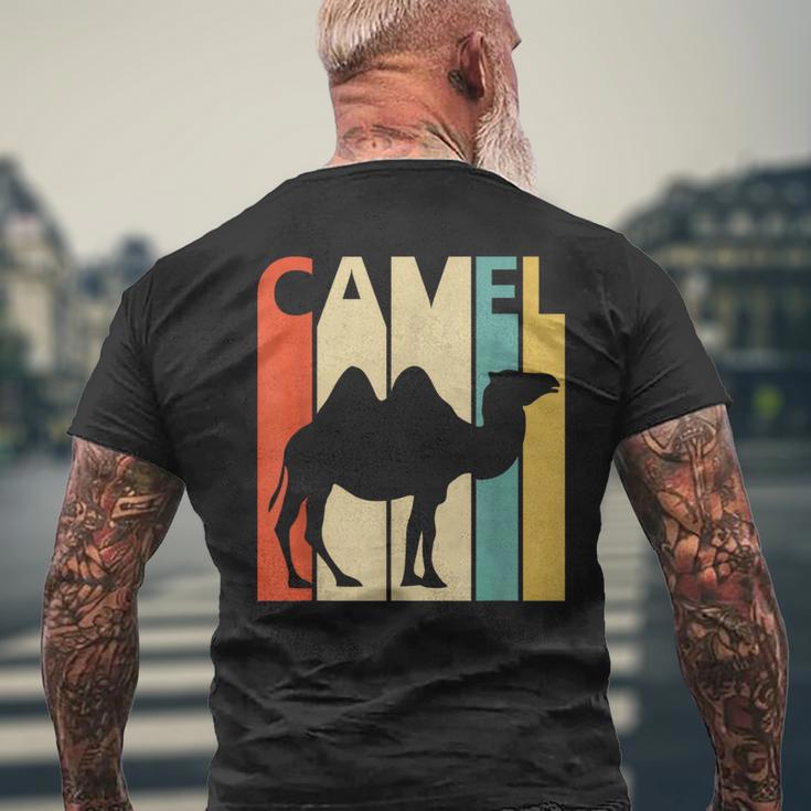Camel ラクダ 動物 メンズTシャツ バックプリント 高齢者への贈り物