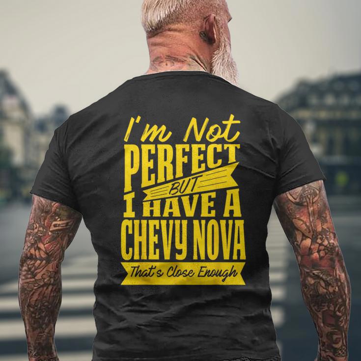 Chevy Novaとの完璧なデザイン メンズTシャツ バックプリント 高齢者への贈り物