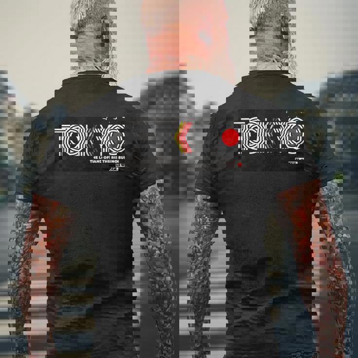 Cool Tokyo Japan Outfit Illustration Graphic Cool s メンズTシャツ バックプリント 高齢者への贈り物