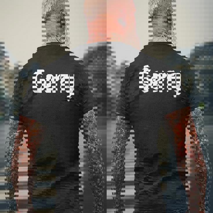 Cute Modern Comic-Style Font メンズTシャツ バックプリント 高齢者への贈り物