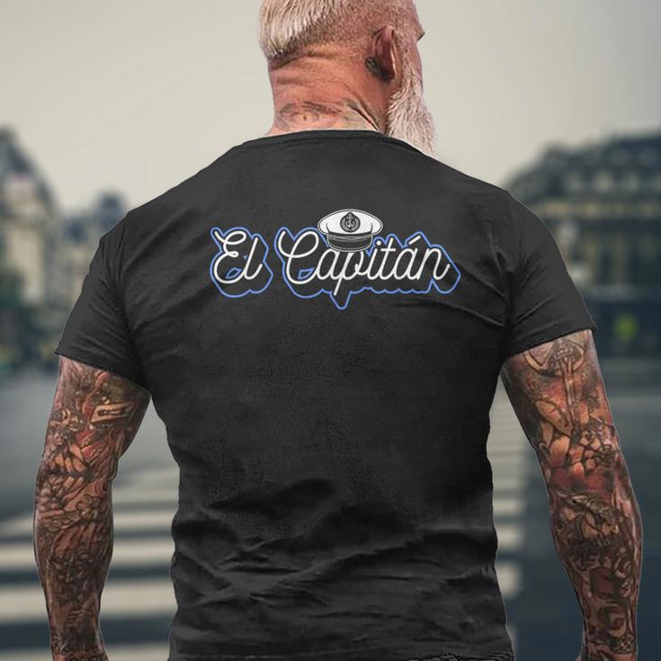 El Capitan Barcos Barcos Barcos Regalo Camiseta Hombre Estampado Espalda Regalos para ancianos