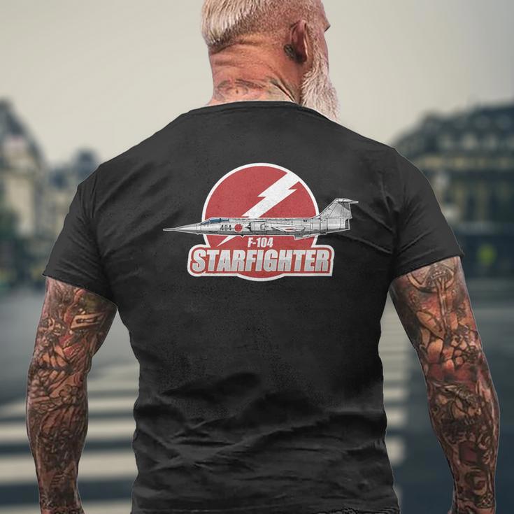 F-104 メンズTシャツ バックプリント 高齢者への贈り物