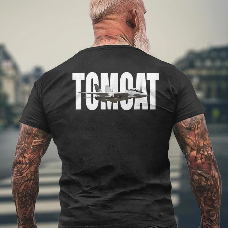 F-14 Tomcat F14 ファイタープレーン メンズTシャツ バックプリント 高齢者への贈り物