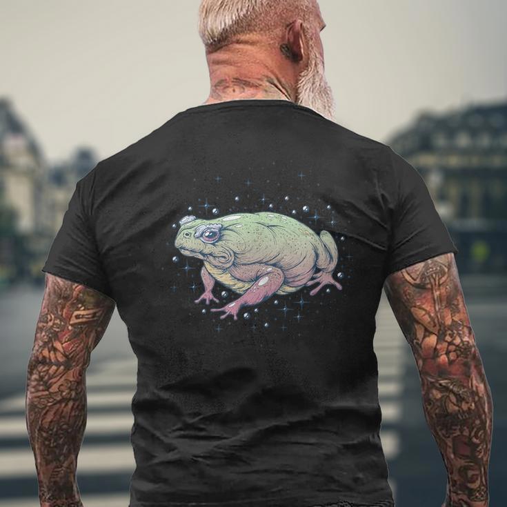 Fae Fairy Witchy Whimsigoth Goblincore Cottagecore Toad Frog メンズTシャツ バックプリント 高齢者への贈り物