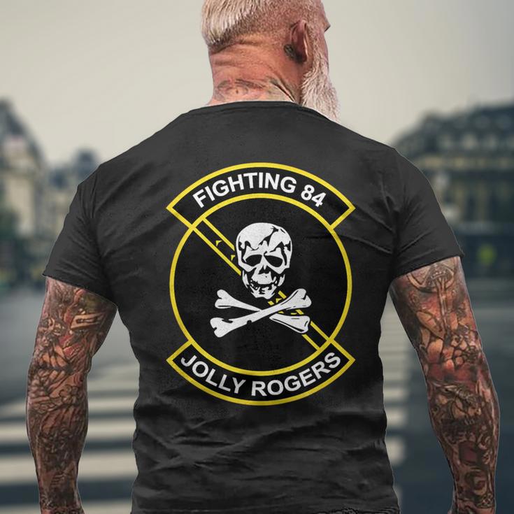 Fighting 84 ジョリー・ロジャース メンズTシャツ バックプリント 高齢者への贈り物