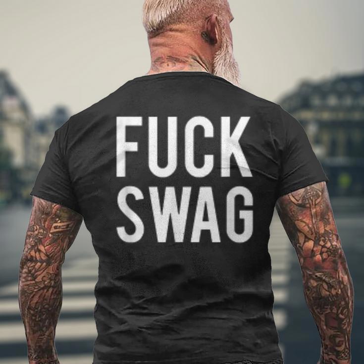 Fuckwag メンズTシャツ バックプリント 高齢者への贈り物