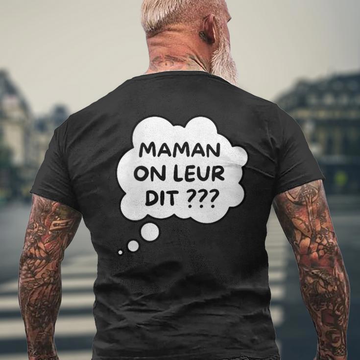 Future Bébé Annonce T-shirt imprimé au dos Cadeaux pour les vieillards